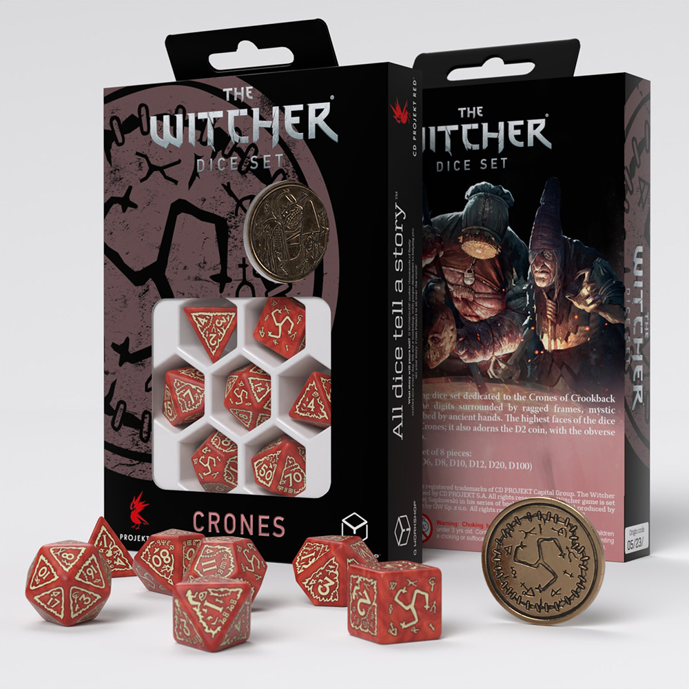 The Witcher Dice Set: Crones Brewess 