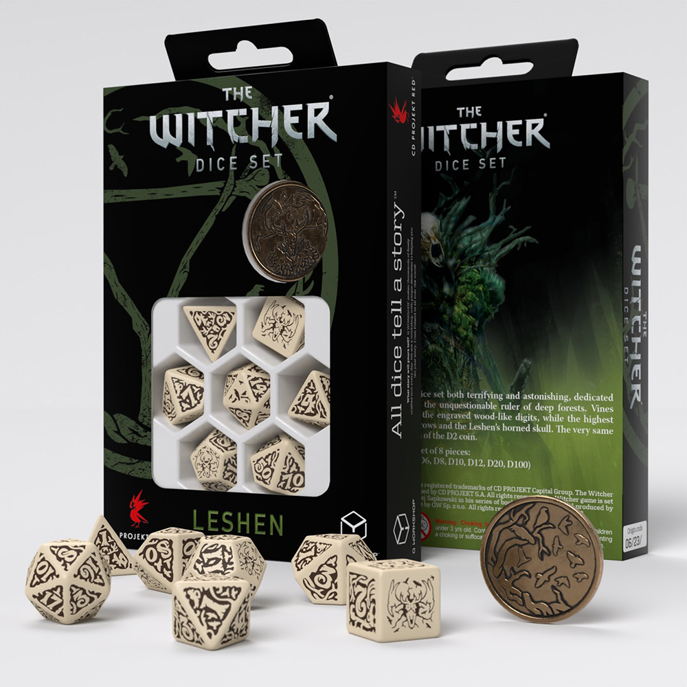The Witcher Dice Set: Leshen the Master of Crows 