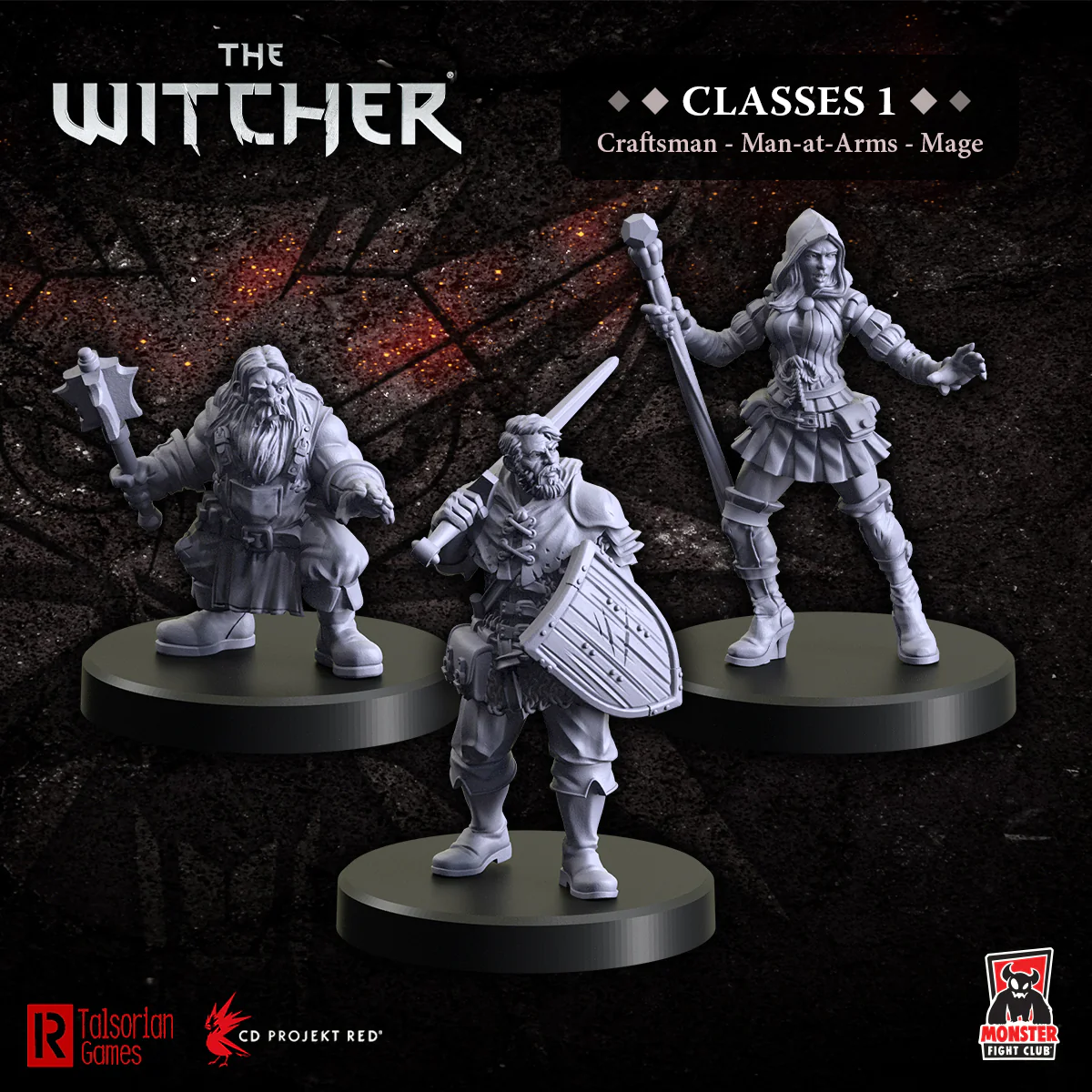 The Witcher: RPG: Clases 3: Craftsman Man-at-Arms Mage 