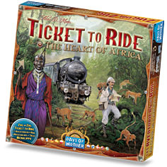 Ticket To Ride: Map Collection #3 Heart of Africa 