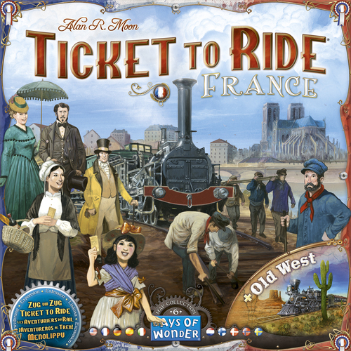 Ticket To Ride: Map Collection #6- France / Old West 