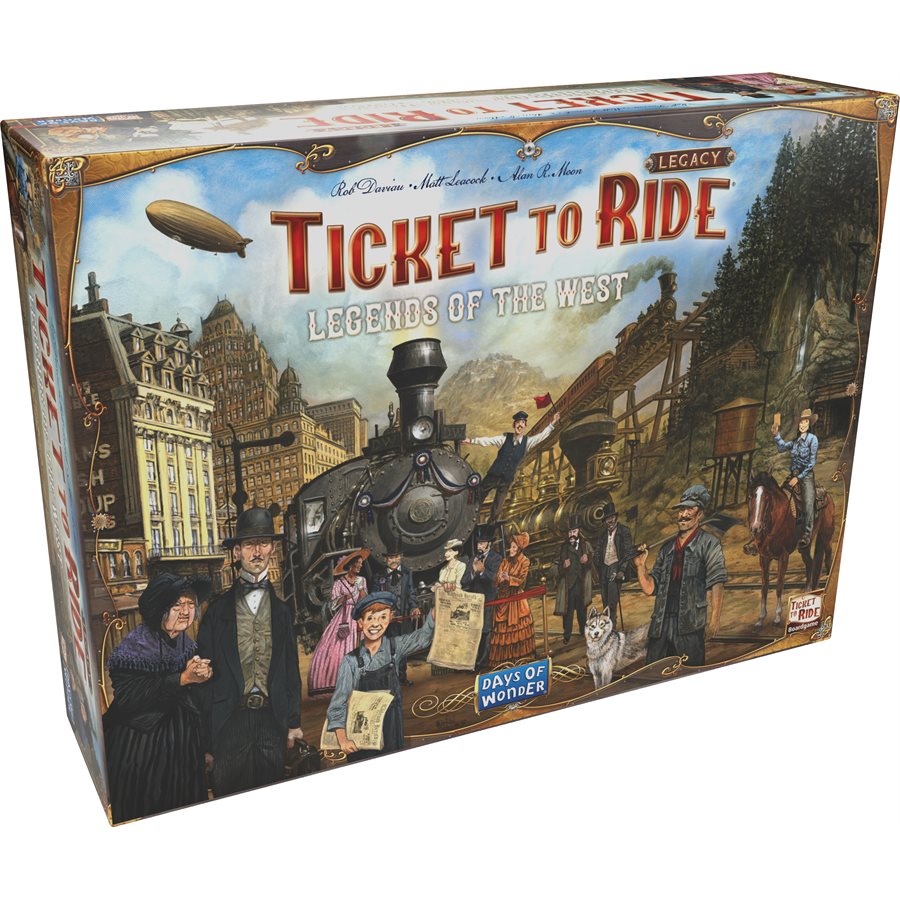 Ticket to Ride - Legacy - Legends of the West 