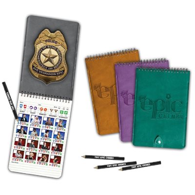 Tiny Epic Crimes: Detective Notebooks (4 Pack) 