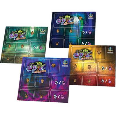 Tiny Epic Dungeons: 4 Pack Player Game Mats 