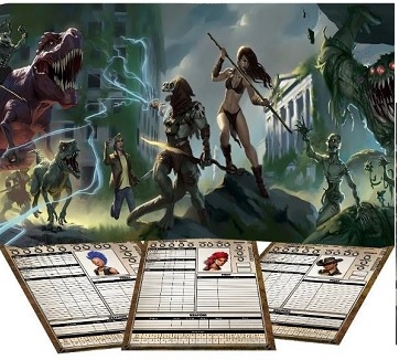 Torg Eternity: Living Land GM Screen 