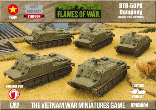 Flames of War: Tour of Duty: PAVN: BTR-50PK Company 