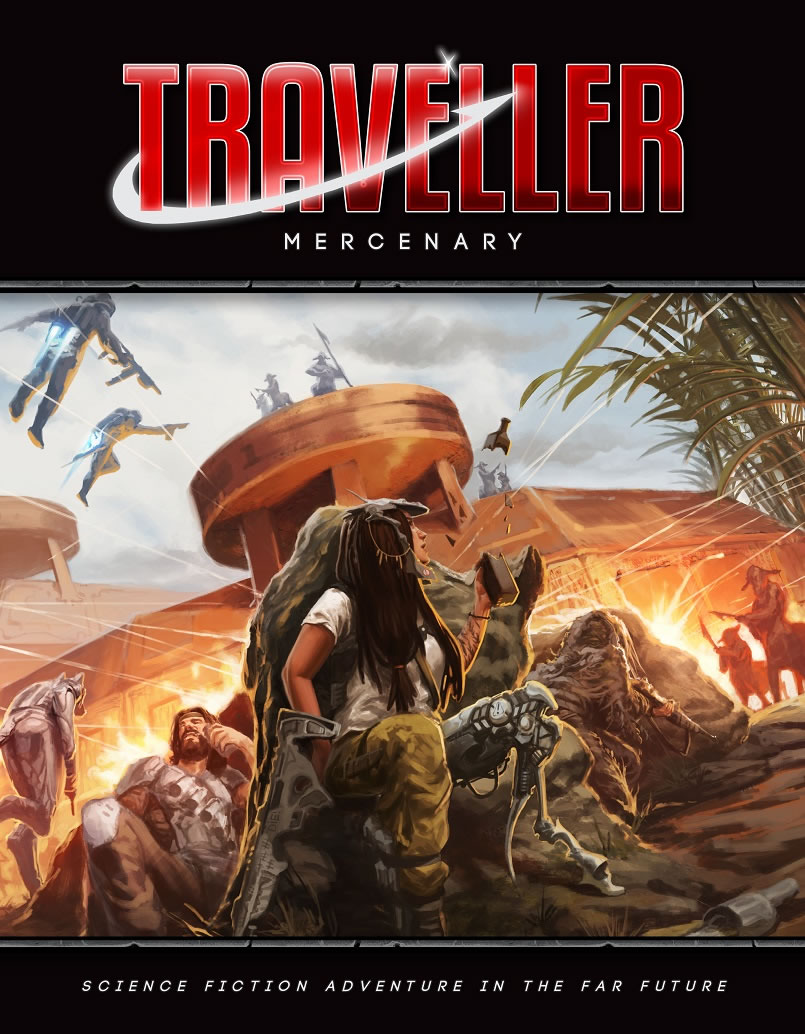 Traveller: Mercenary: Box Set 