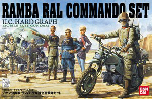 U.C. Hardgraph: Zeon Ramba Ral Commando Set 