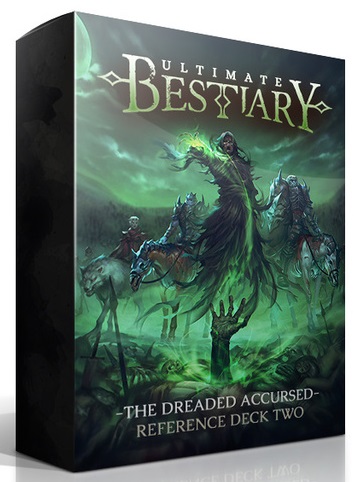 ULTIMATE BESTIARY: THE DREADED ACCURSED- REFERENCE DECK 2 