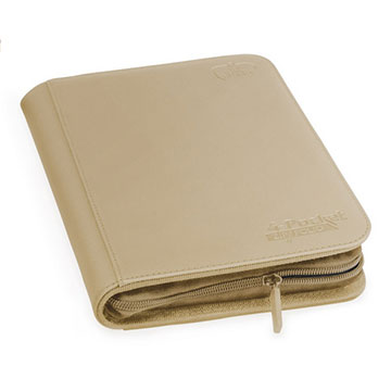 Ultimate Guard: 4 Pocket Zipfolio XenoSkin: Sand 