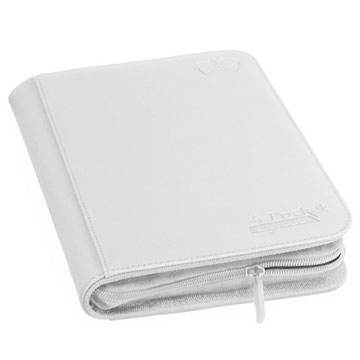 Ultimate Guard: 4 Pocket Zipfolio XenoSkin: White 