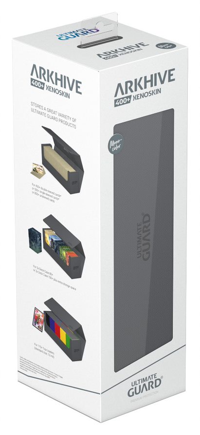 Ultimate Guard: Arkhive 400+ Standard Size Xenoskin: MONOCOLOR GREY 