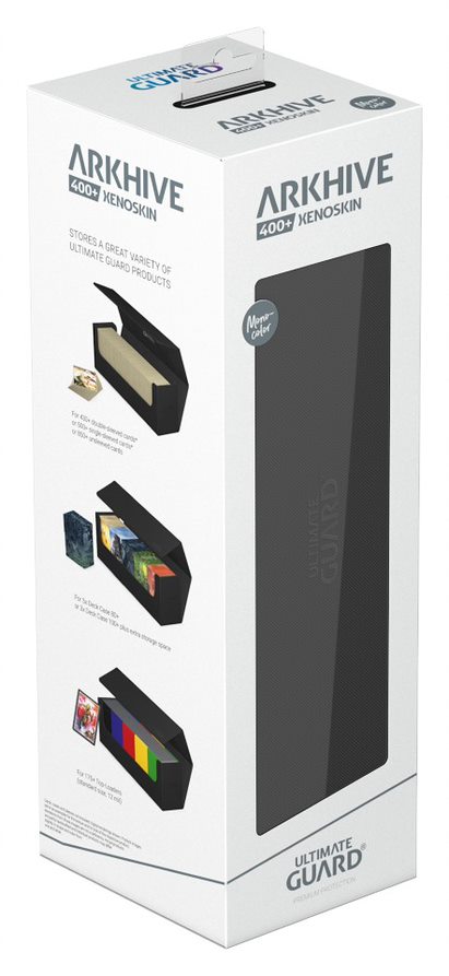 Ultimate Guard: Arkhive 400+ Standard Size Xenoskin: MONOCOLOR BLACK 