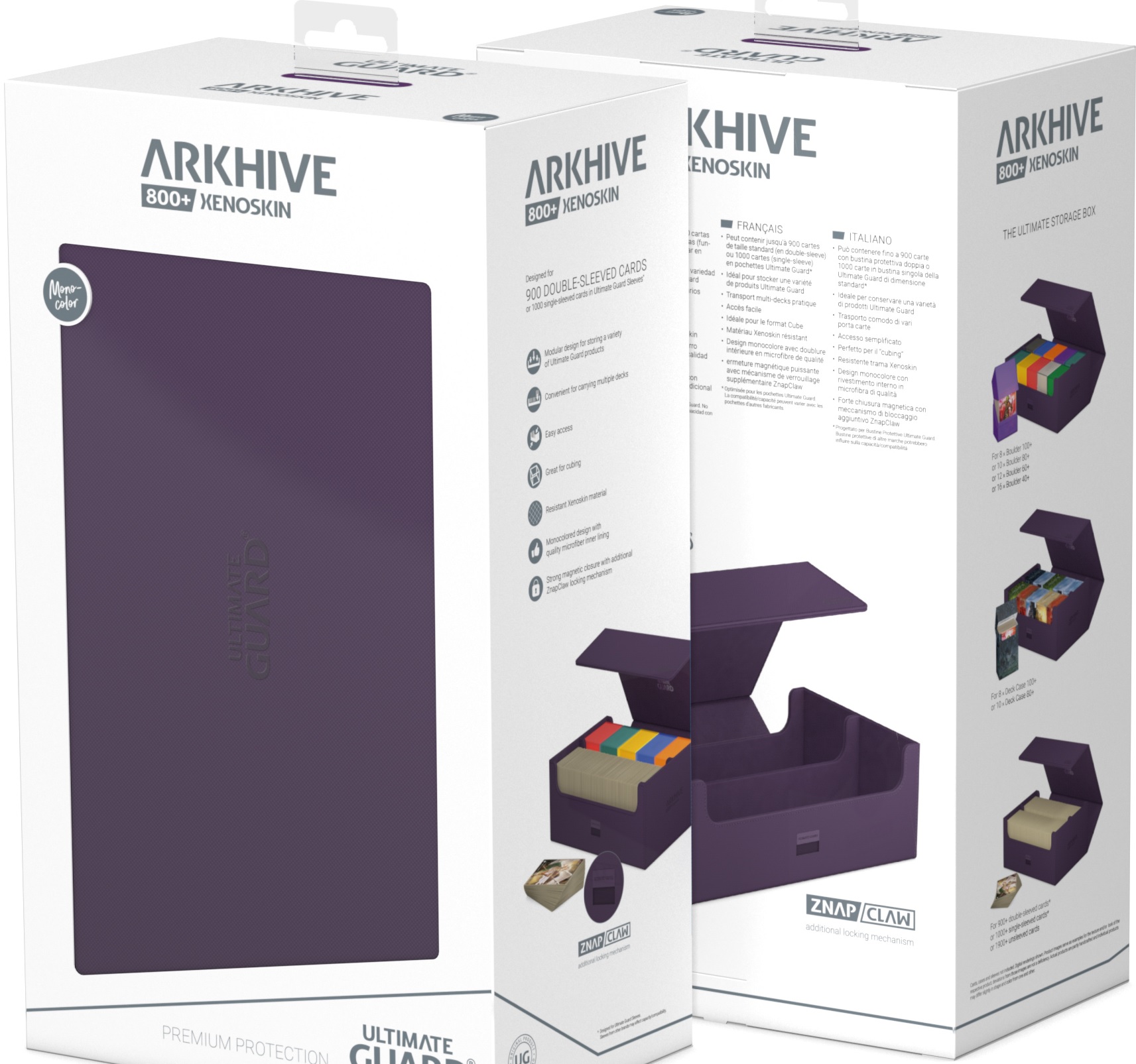 Ultimate Guard: Arkhive 800+ Monocolor Purple 