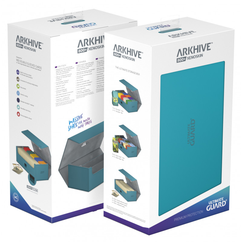 Ultimate Guard: Arkhive 800+ Standard Size: Petrol Blue 