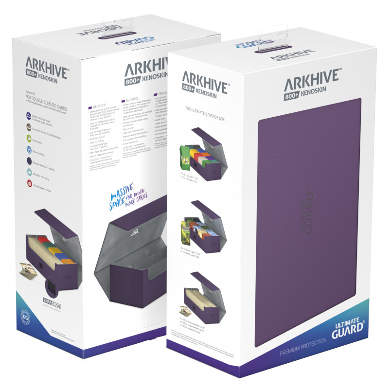 Ultimate Guard: Arkhive 800+ Standard Size: Purple 
