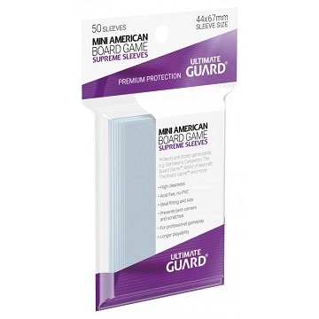 Ultimate Guard: Board Game Sleeves: Mini American 