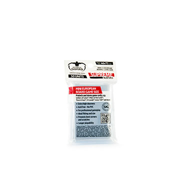 Ultimate Guard: Board Game Sleeves: Mini European 