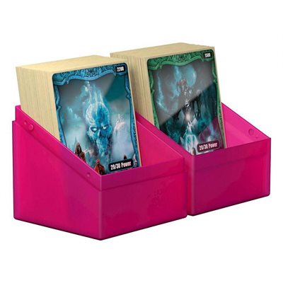 Ultimate Guard: Boulder Deck Box Standard 100+: Rhodonite (Pink) 