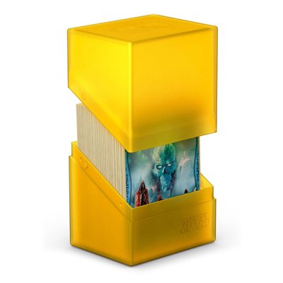 Ultimate Guard: Boulder Deck Box Standard 80+: Amber 