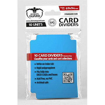 Ultimate Guard: Card Dividers: Blue 