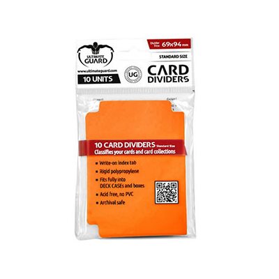 Ultimate Guard: Card Dividers: Orange 