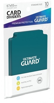Ultimate Guard: Card Dividers: Petrol Blue  