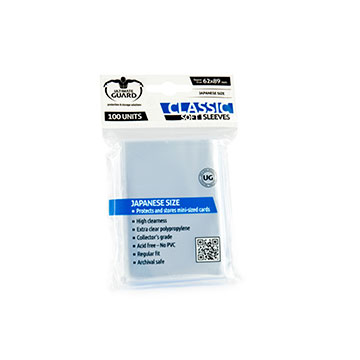 Ultimate Guard: Classic Soft Sleeves Japanese Size 