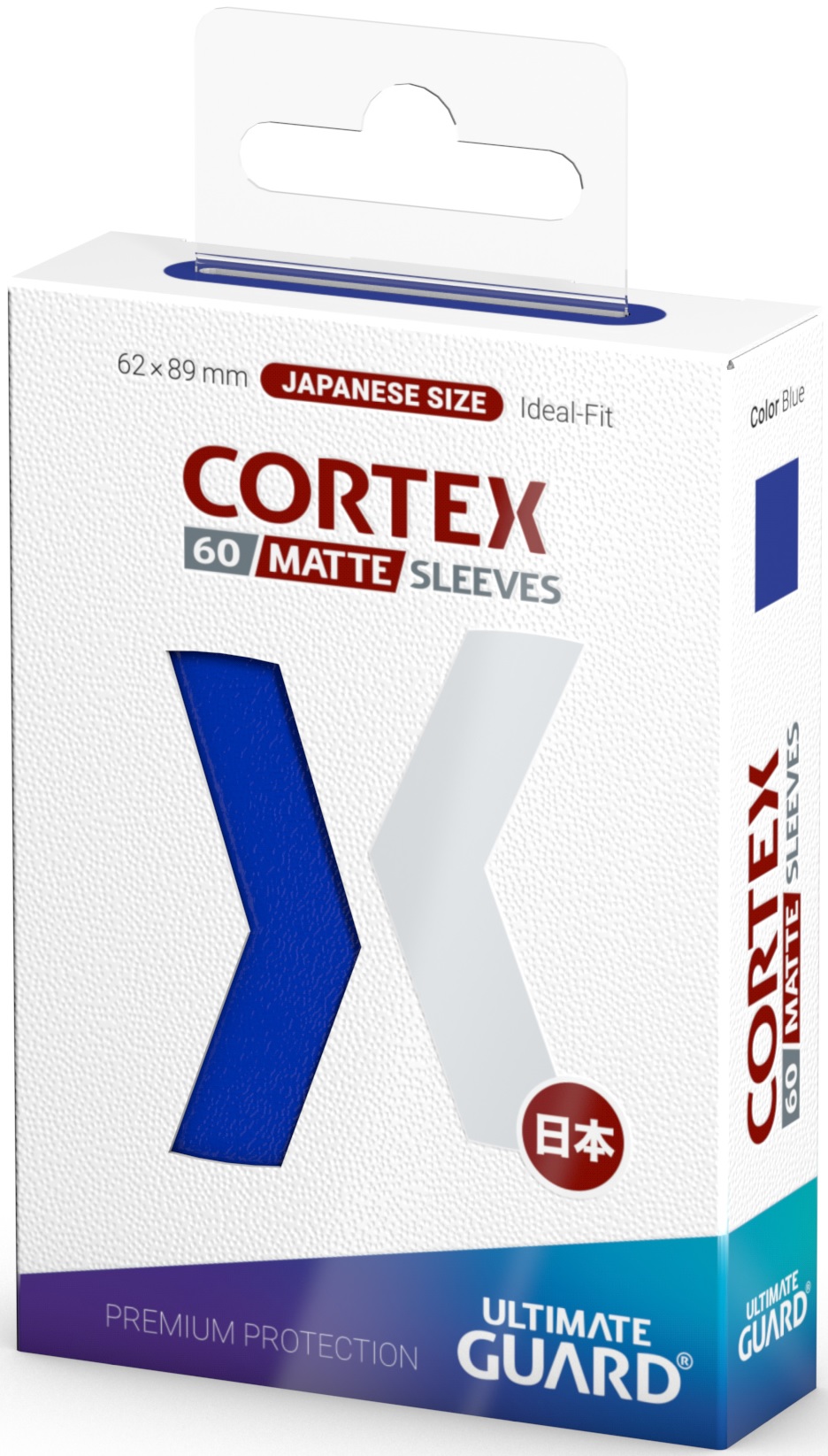Ultimate Guard: Cortex Japanese Matte Sleeves: Blue (60ct) 