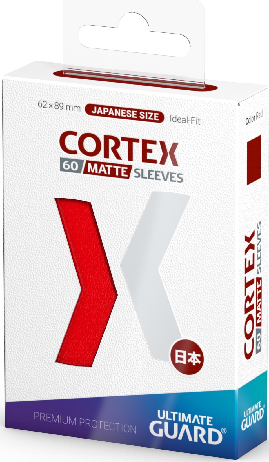 Ultimate Guard: Cortex Japanese Matte Sleeves: Red (60ct) 
