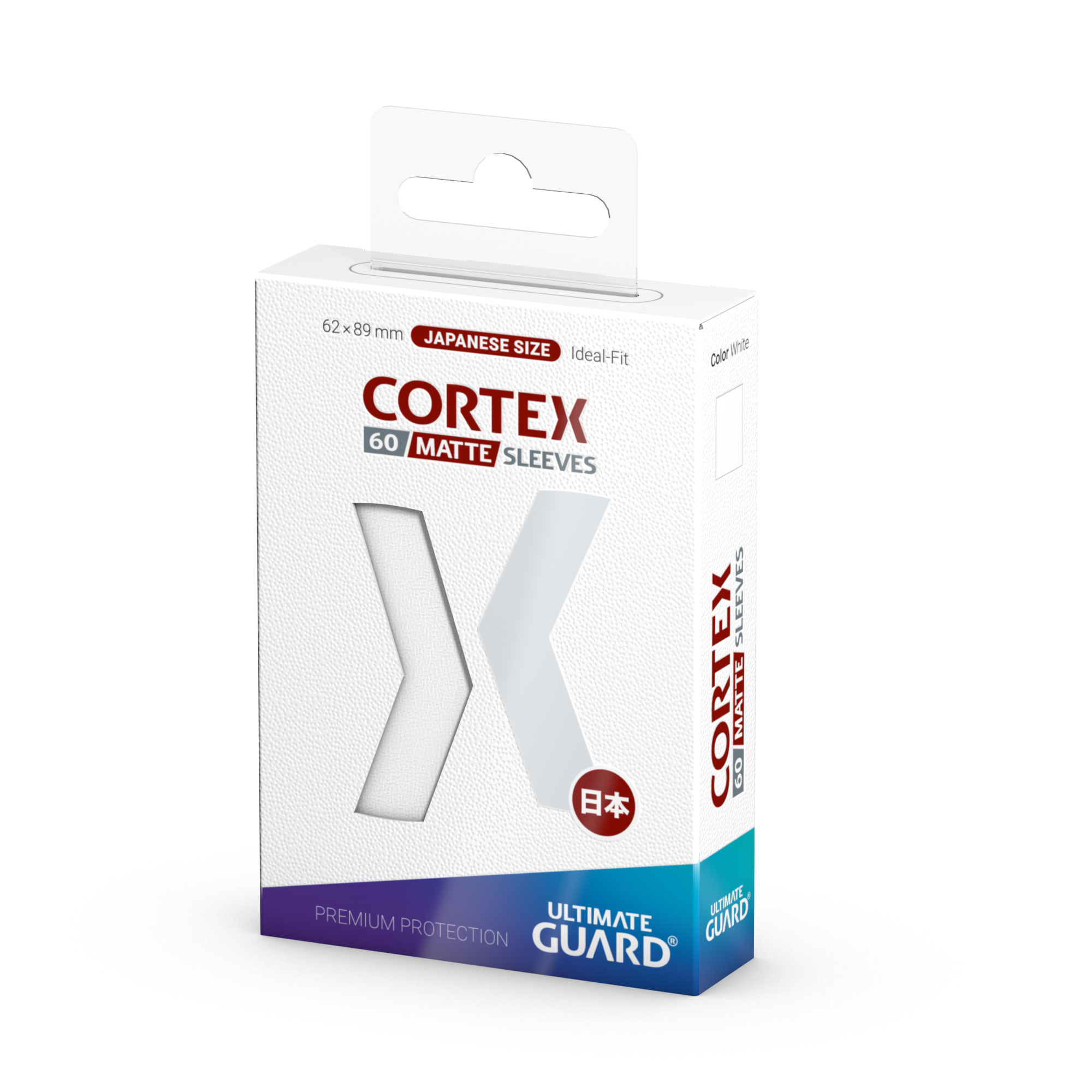 Ultimate Guard: Cortex Japanese Matte Sleeves: White (60ct) 