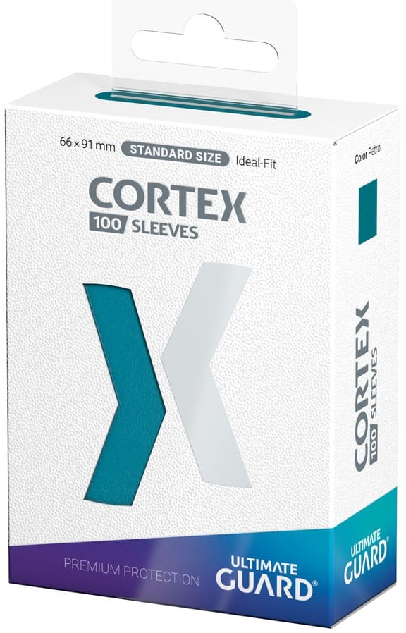 Ultimate Guard: Cortex: Standard Glossy Sleeves: Petrol (100ct)  