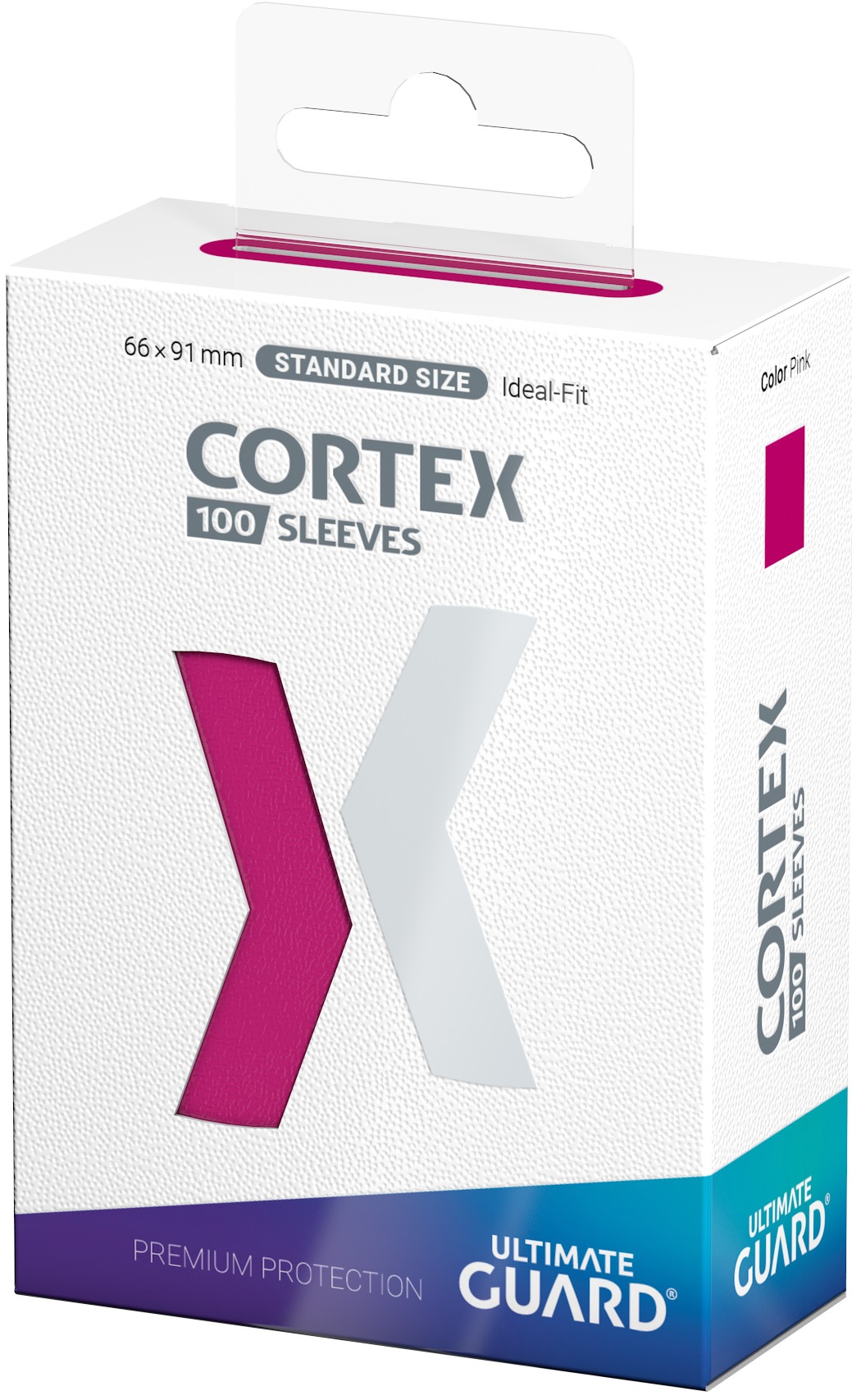 Ultimate Guard: Cortex: Standard Glossy Sleeves: Pink (100ct) 