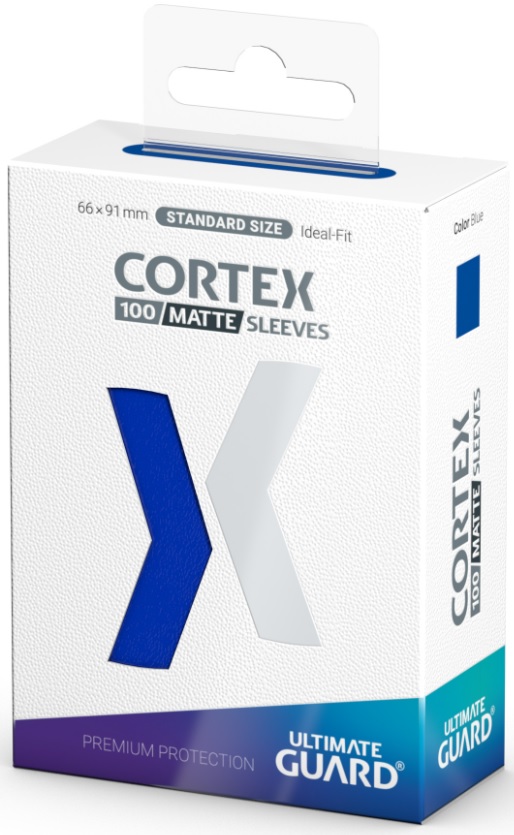 Ultimate Guard: Cortex: Standard Matte Sleeves: Blue (100ct) 
