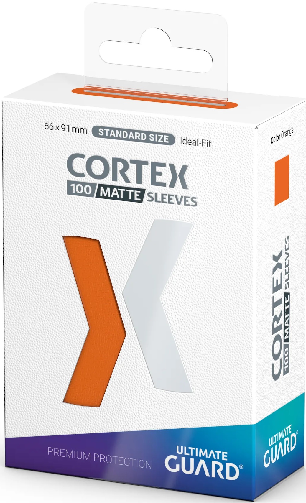 Ultimate Guard: Cortex: Standard Matte Sleeves: Orange (100ct) 