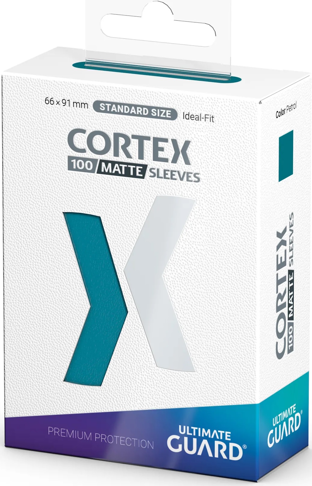 Ultimate Guard: Cortex: Standard Matte Sleeves: Petrol (100ct)  