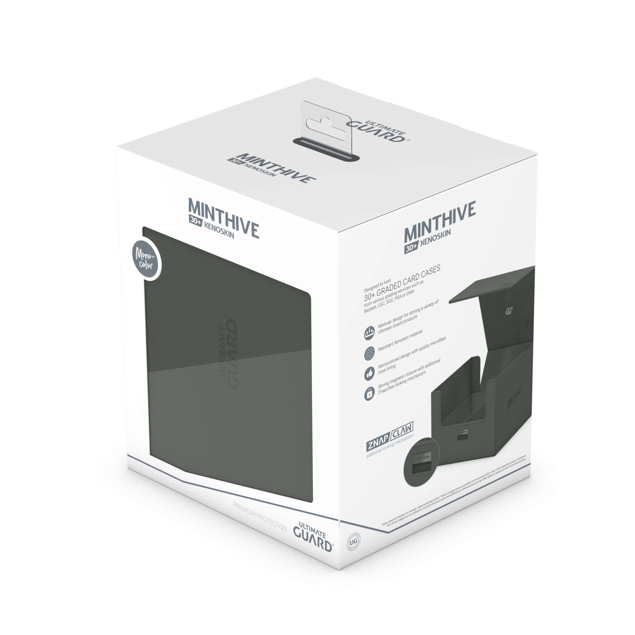 Ultimate Guard: Deck Case: Minthive 30+: Grey 
