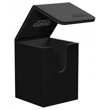 Ultimate Guard: Flip-Deck Case Leatherette 100+ - Black 