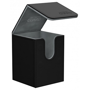 Ultimate Guard: Flip Deck Case Xenoskin 100+: Black 
