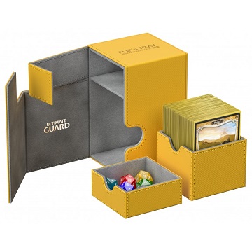 Ultimate Guard: Flip N Tray 100+ Deck Case - Xenoskin Amber 