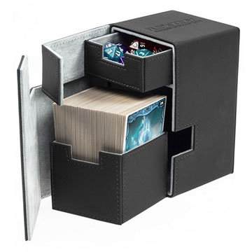 Ultimate Guard: Flip N Tray XenoSkin 100+: Black 