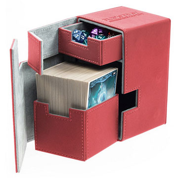 Ultimate Guard: Flip N Tray XenoSkin 100+: Red 