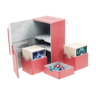 Ultimate Guard: Flip N Tray XenoSkin 200+: Red 