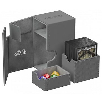 Ultimate Guard: Flip N Tray XenoSkin 80+: Grey 