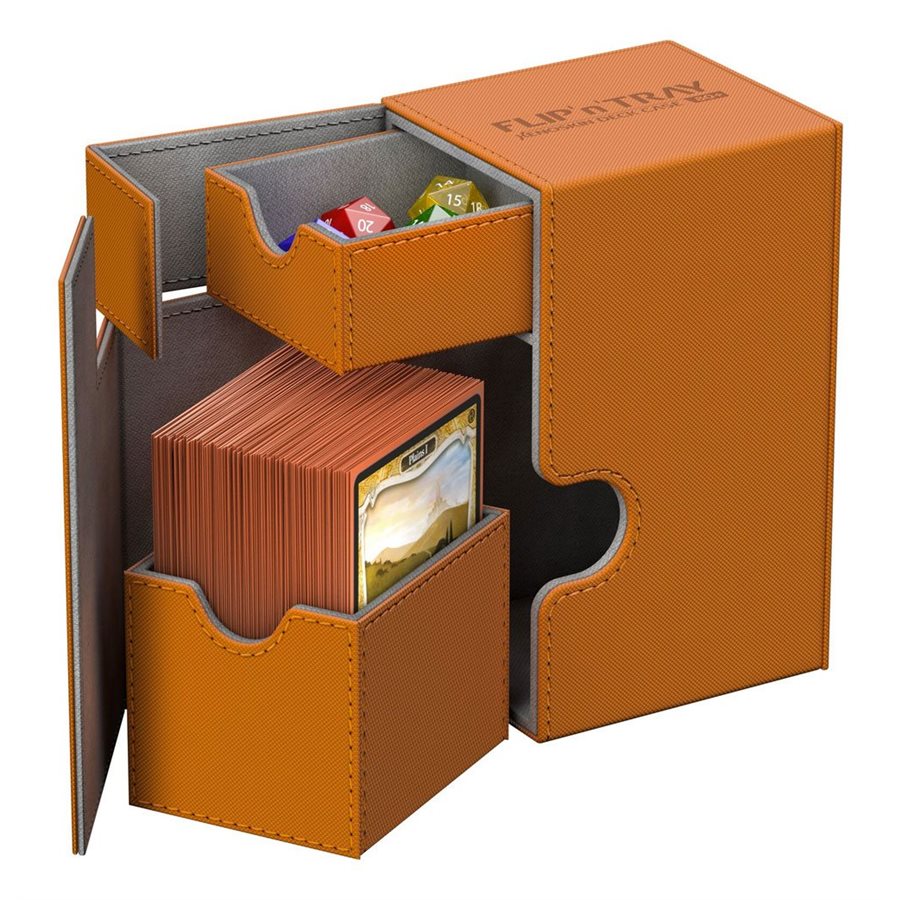 Ultimate Guard: Flip N Tray XenoSkin 80+: Orange 
