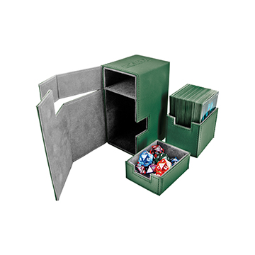 Ultimate Guard: Flip N Tray XenoSkin 80+: Green 