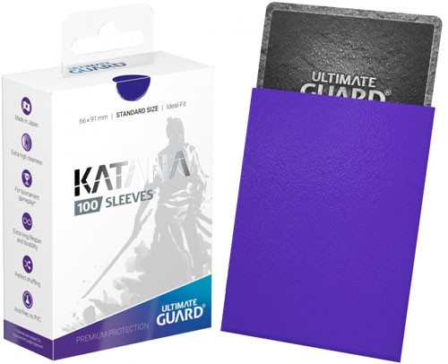 Ultimate Guard: Katana Sleeves: Blue 