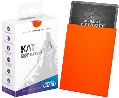 Ultimate Guard: Katana Sleeves: Orange 