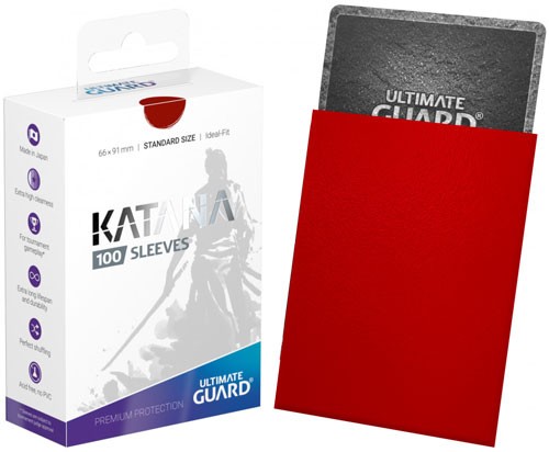 Ultimate Guard: Katana Sleeves: Red 