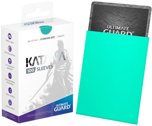 Ultimate Guard: Katana Sleeves: Turquoise 